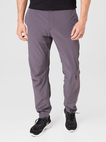 4F Normální Outdoorové kalhoty – šedá: přední strana