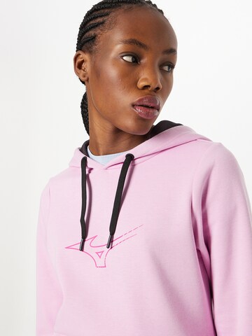 MIZUNO - Sweatshirt de desporto em rosa