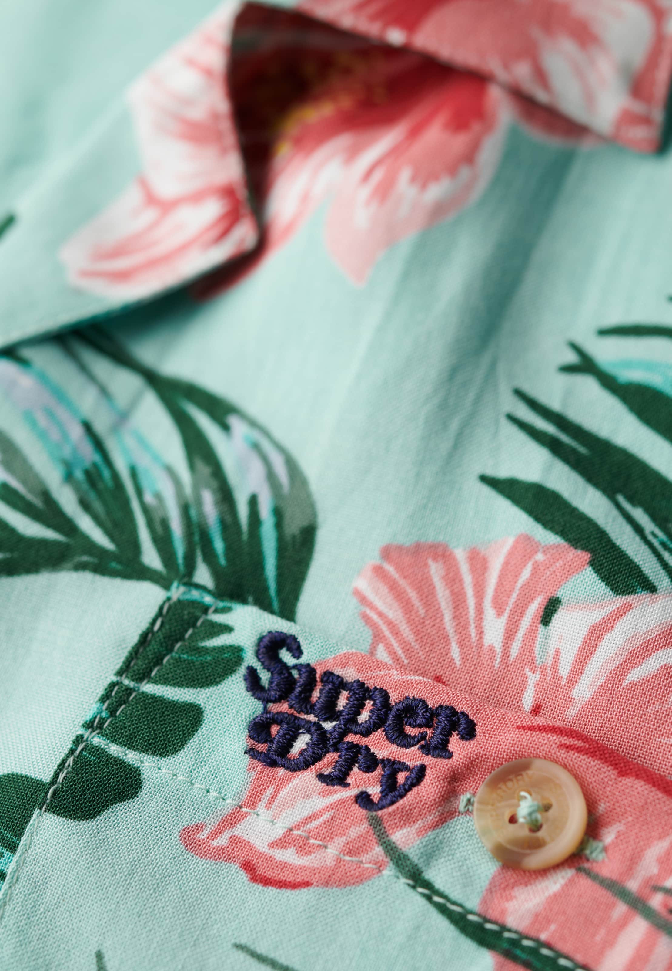 Chemisier 'Beach Resort' Superdry en vert