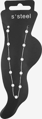 Akzent Foot Jewelry 'Dafi, langlebig' in Silver: front