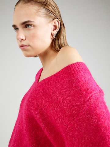 VILA Sweater 'JAMINA' in Pink