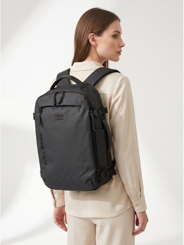 Zaino 'Zaino Coveri Active Poliestere 100% - Unisex Casual con Zip' di Coveri Collection in nero