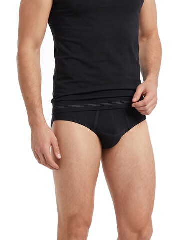 Ammann Slip 'Feinripp Premium'‌‌‌‌‌‌‌ in Schwarz