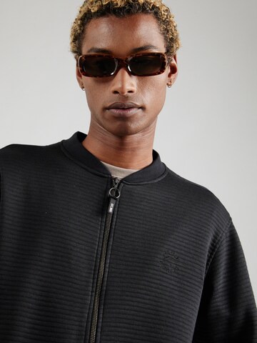 INDICODE JEANS Sweatjacke 'Youppa' in Schwarz