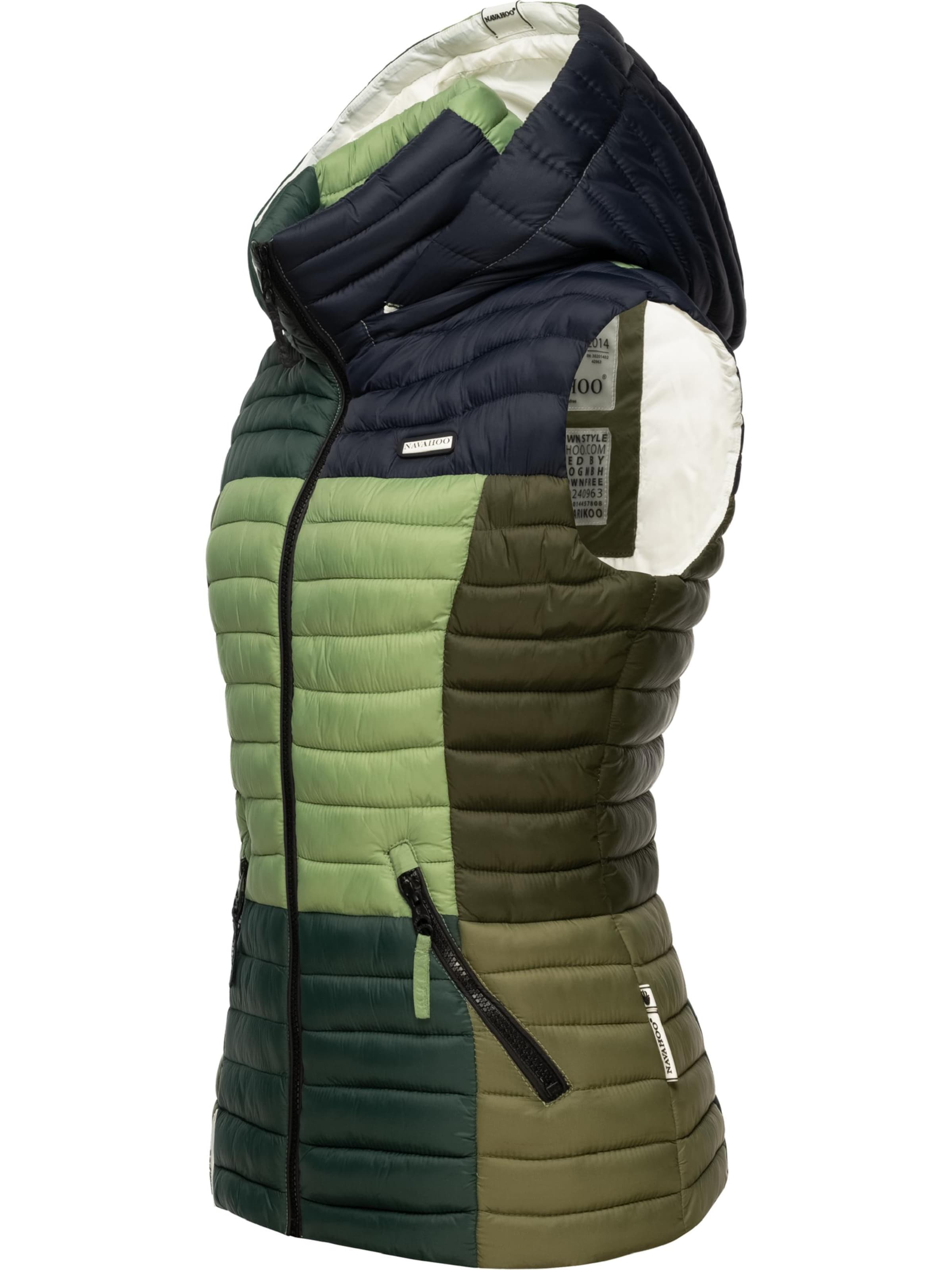 NAVAHOO Γιλέκο 'Shadaa' σε πράσινο