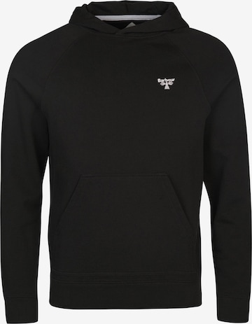 Barbour Beacon Sweatshirt in Zwart: voorkant