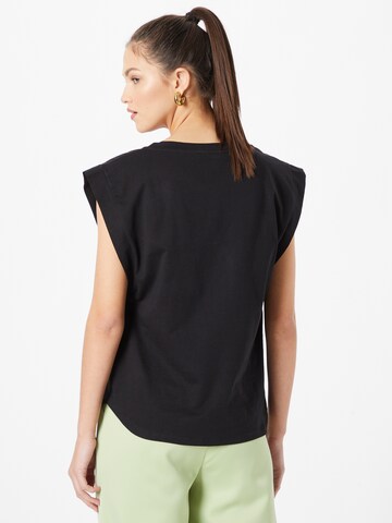 UNITED COLORS OF BENETTON Shirt in Zwart