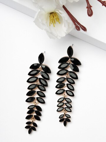 AVANT-GARDE PARIS Earrings 'Biancaa' in Black