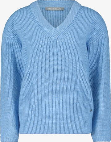 Pull-over Betty & Co en bleu : devant