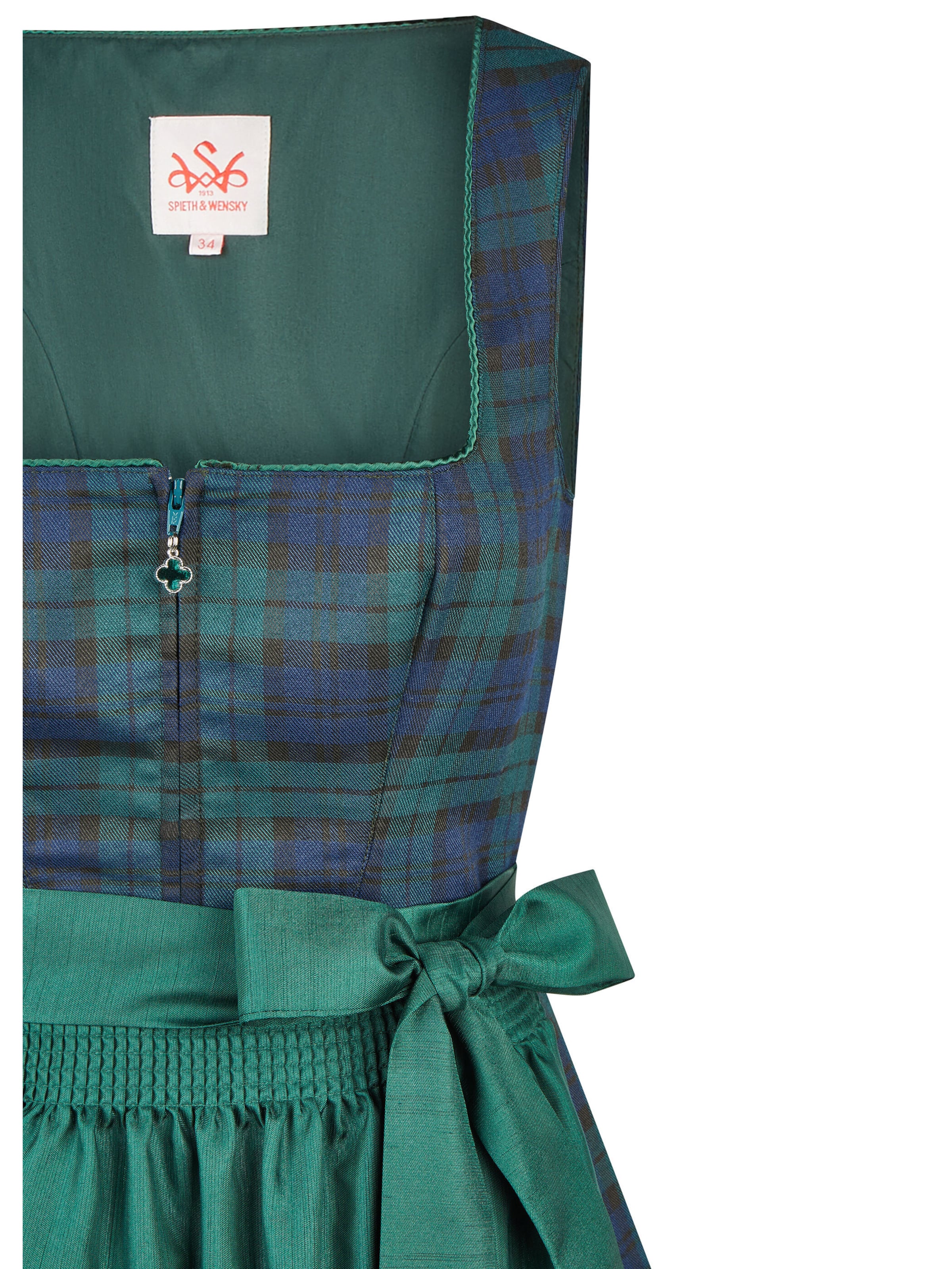 SPIETH & WENSKY Dirndl 'Korsika' in Green