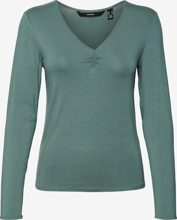 VERO MODA Shirt 'ALBERT' in Groen: voorkant