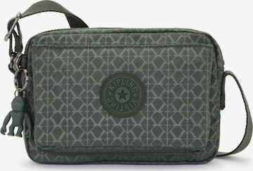 KIPLING - Bolso de hombro 'Abanu' en verde: frente