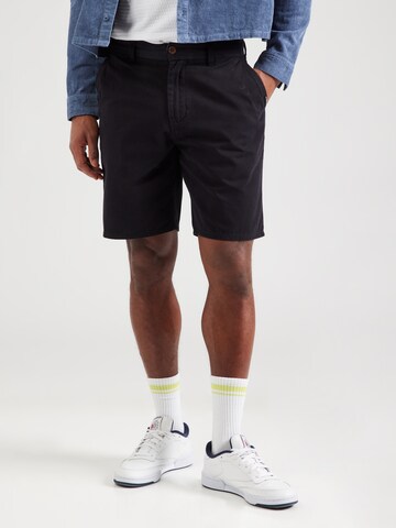 QUIKSILVER Loosefit Housut 'EVERYDAY' värissä musta: etupuoli