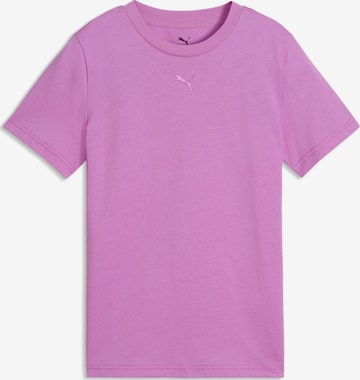 PUMA Shirt 'Essentials' in Pink: front