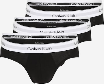 Slip Calvin Klein Underwear en noir : devant