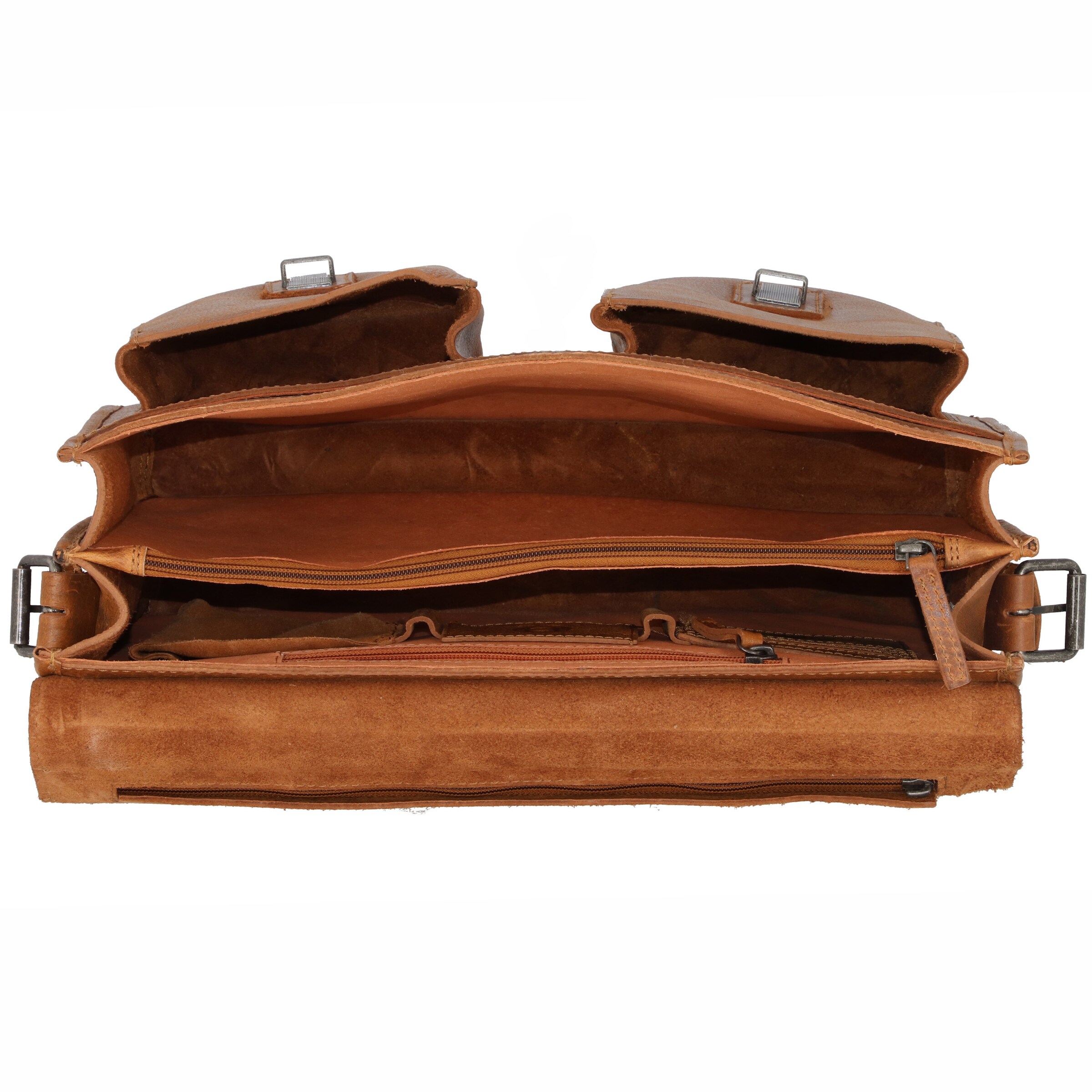 Borsa portadocumenti di Greenland Nature in marrone