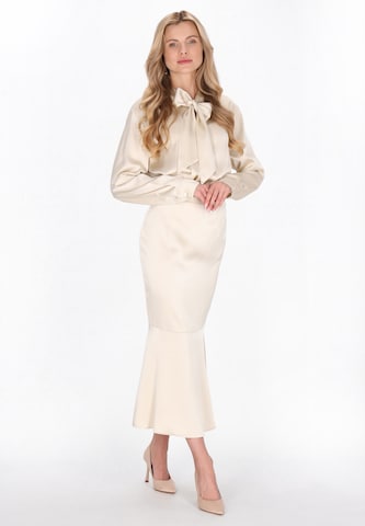 usha BLACK LABEL - Falda en beige