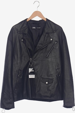 ZARA Jacke L in Schwarz: Vorderseite