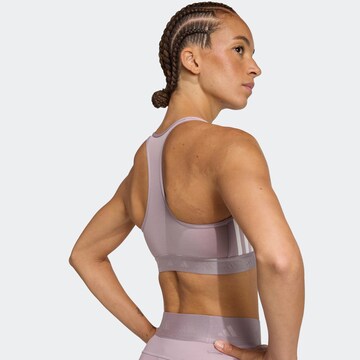 ADIDAS PERFORMANCE Bustier Sport-BH 'Powerreact Hyperglam' in Lila