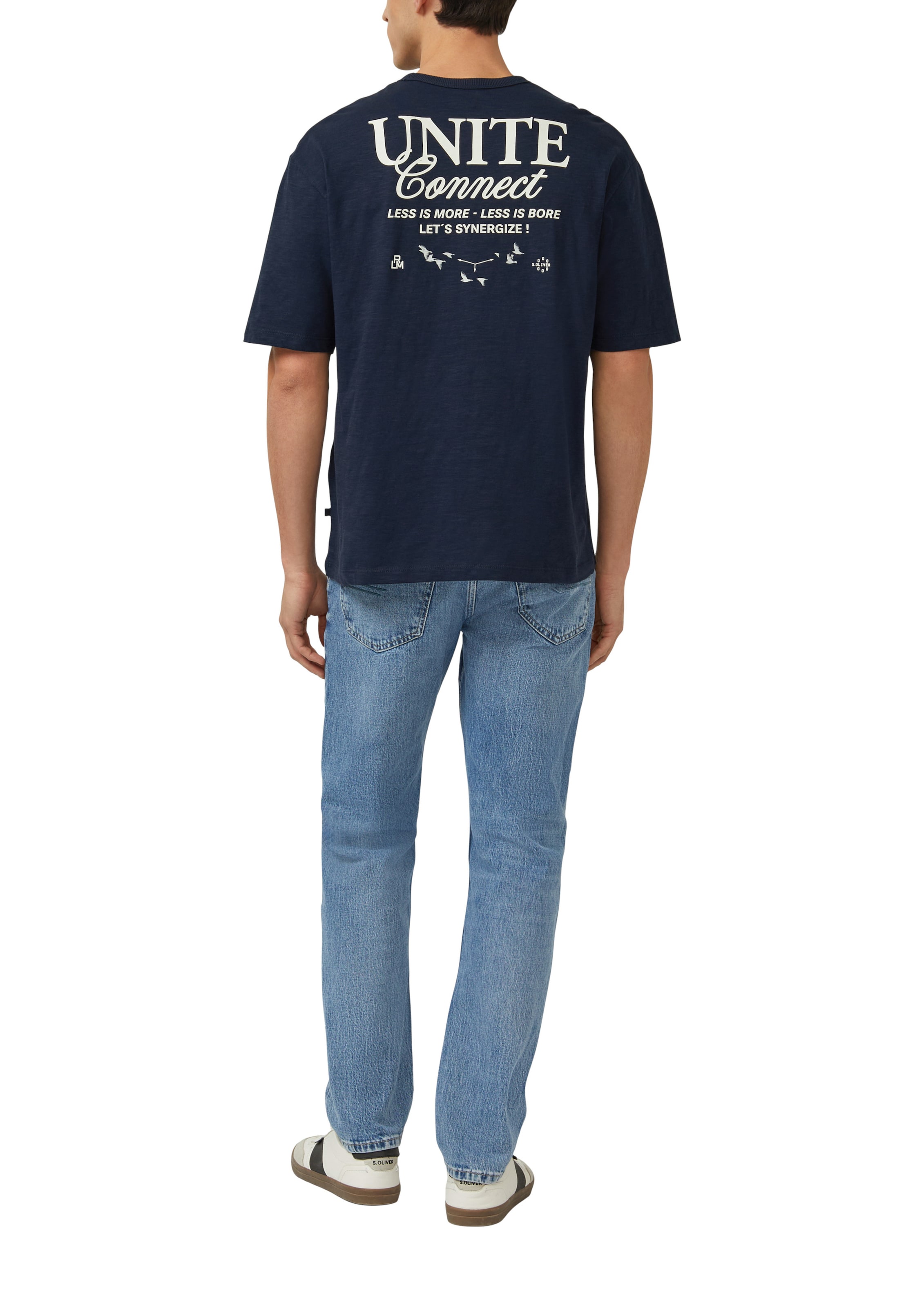 T-Shirt s.Oliver en bleu