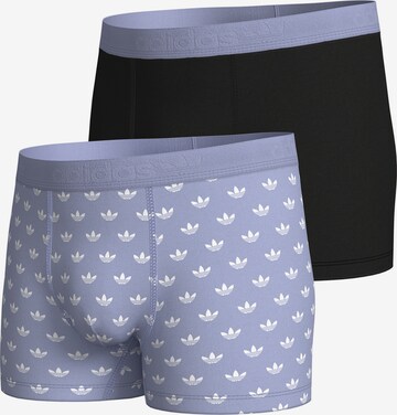 Boxers ' Comfort Flex Cotton Print ' ADIDAS ORIGINALS en violet : devant