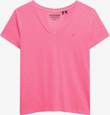 Superdry T-Shirt 'Studios' in Pink: Vorderseite