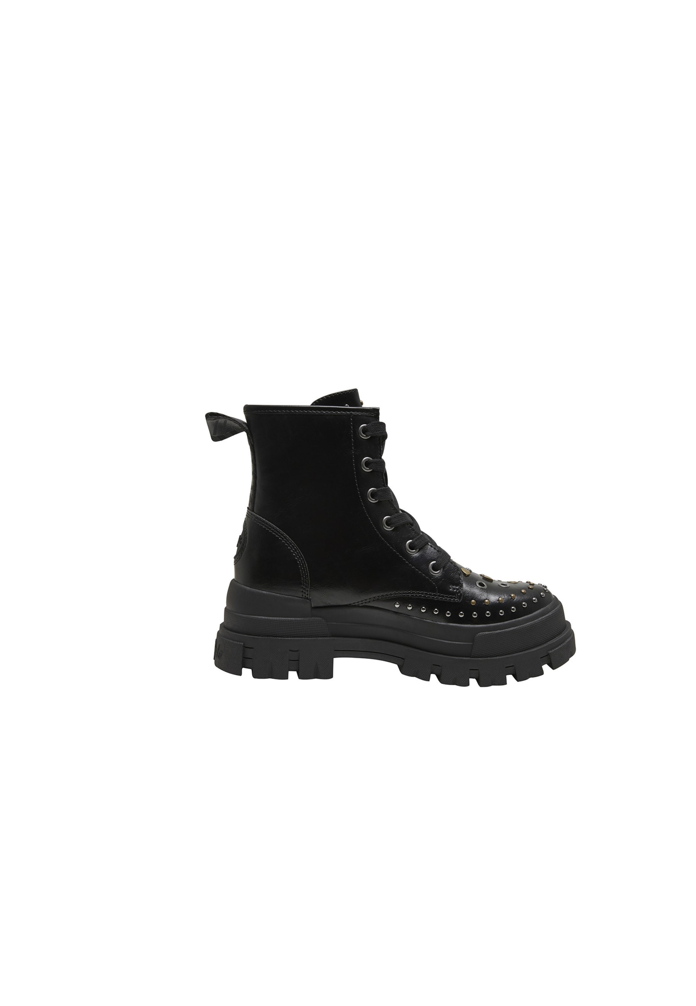 Bottines à lacets 'ASPHA' BUFFALO en noir