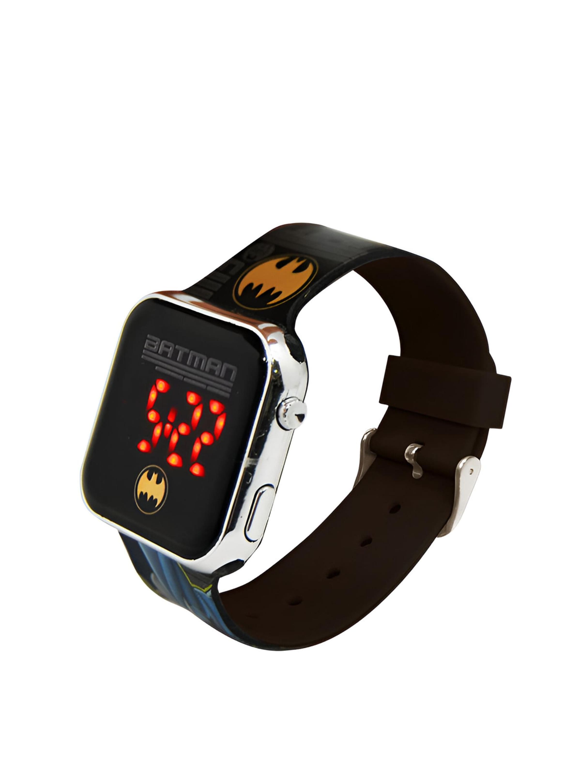 DISNEY Uhr 'Batman'‌‌‌‌‌ in Schwarz: Vorderseite