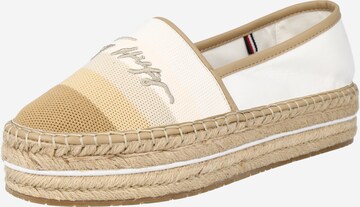 TOMMY HILFIGER Espadrillaer i beige: forside