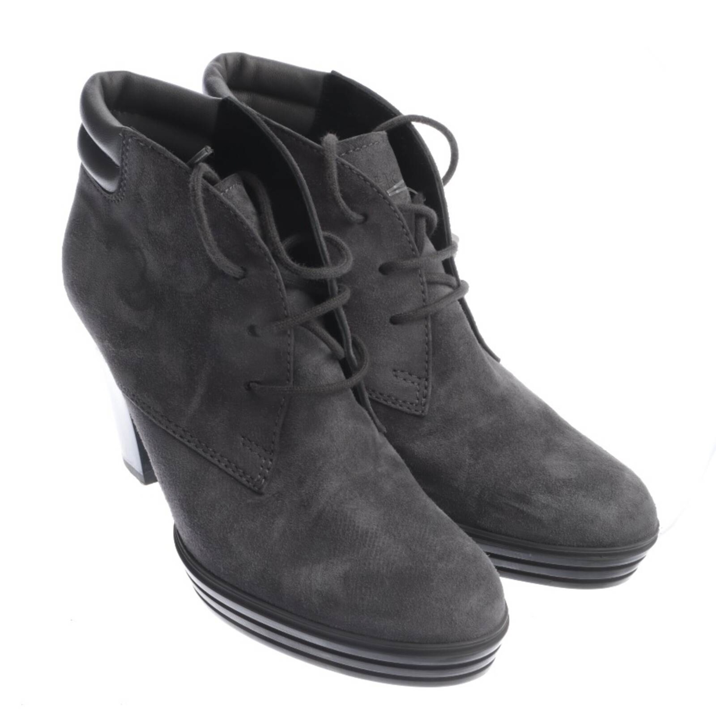 HOGAN Stiefeletten 37 in Grau: Vorderseite