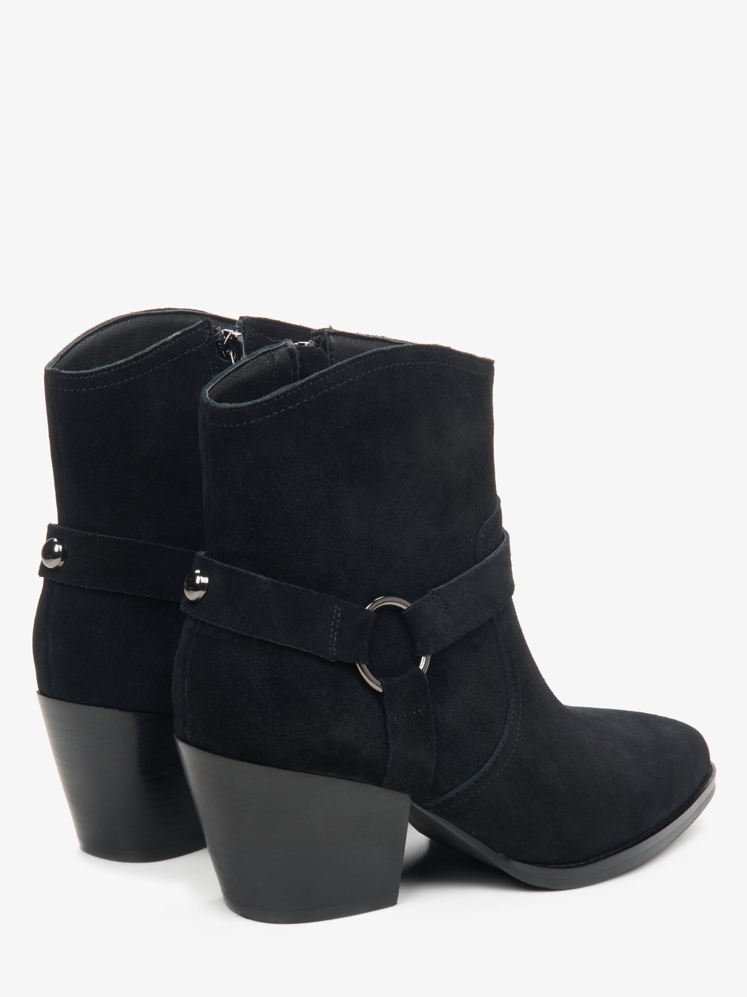 Estro Buty kowbojskie '092-1' w kolorze czarny