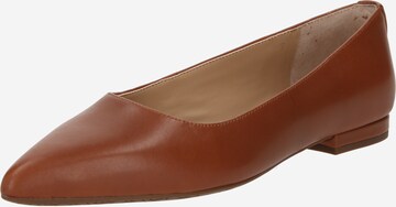 Lauren Ralph Lauren Ballerina 'LONDYN' in Bruin: voorkant