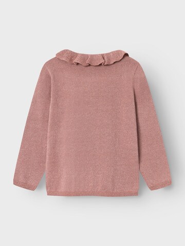 Cardigan 'Glitzer' NAME IT en rose