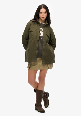 Superdry Tussenjas in Groen