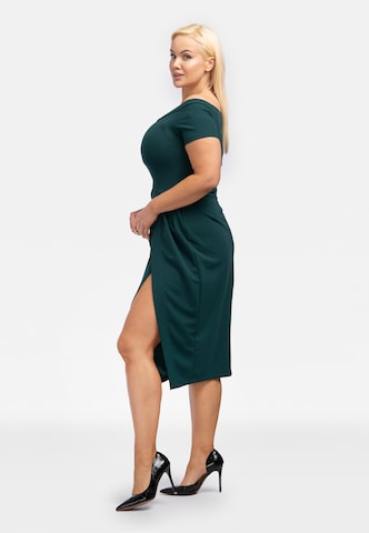 Karko Evening Dress ' DELICJA ' in Green