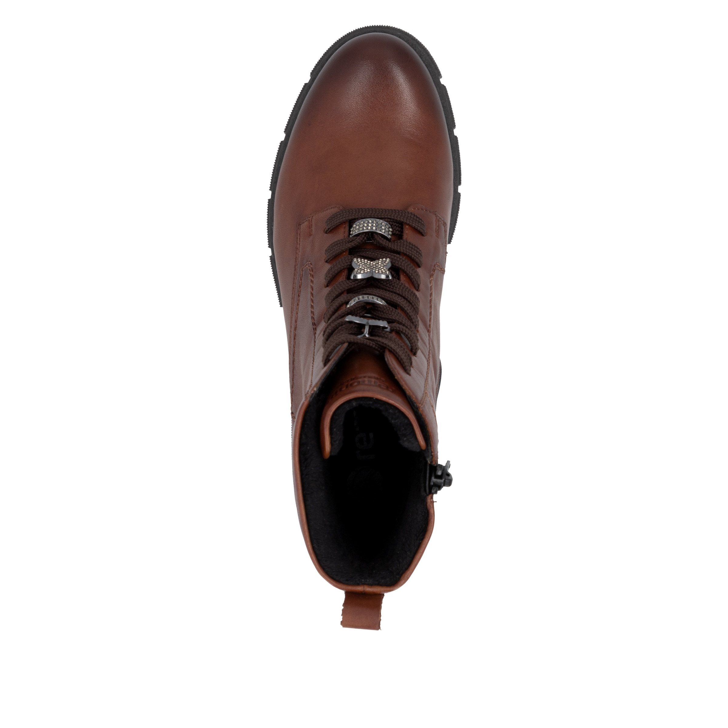 Bottines à lacets REMONTE en marron