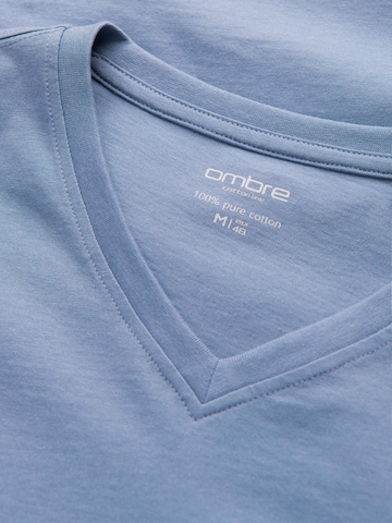 Ombre Shirt‌‌‌‌‌‌‌‌‌ in Blau