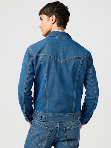 Giacca di mezza stagione 'Wrangler Classic Jacket Stonewash 112362737' di WRANGLER in blu