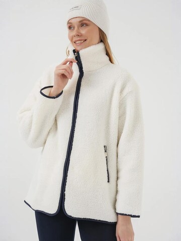Giacca di pile di Bigdart in bianco