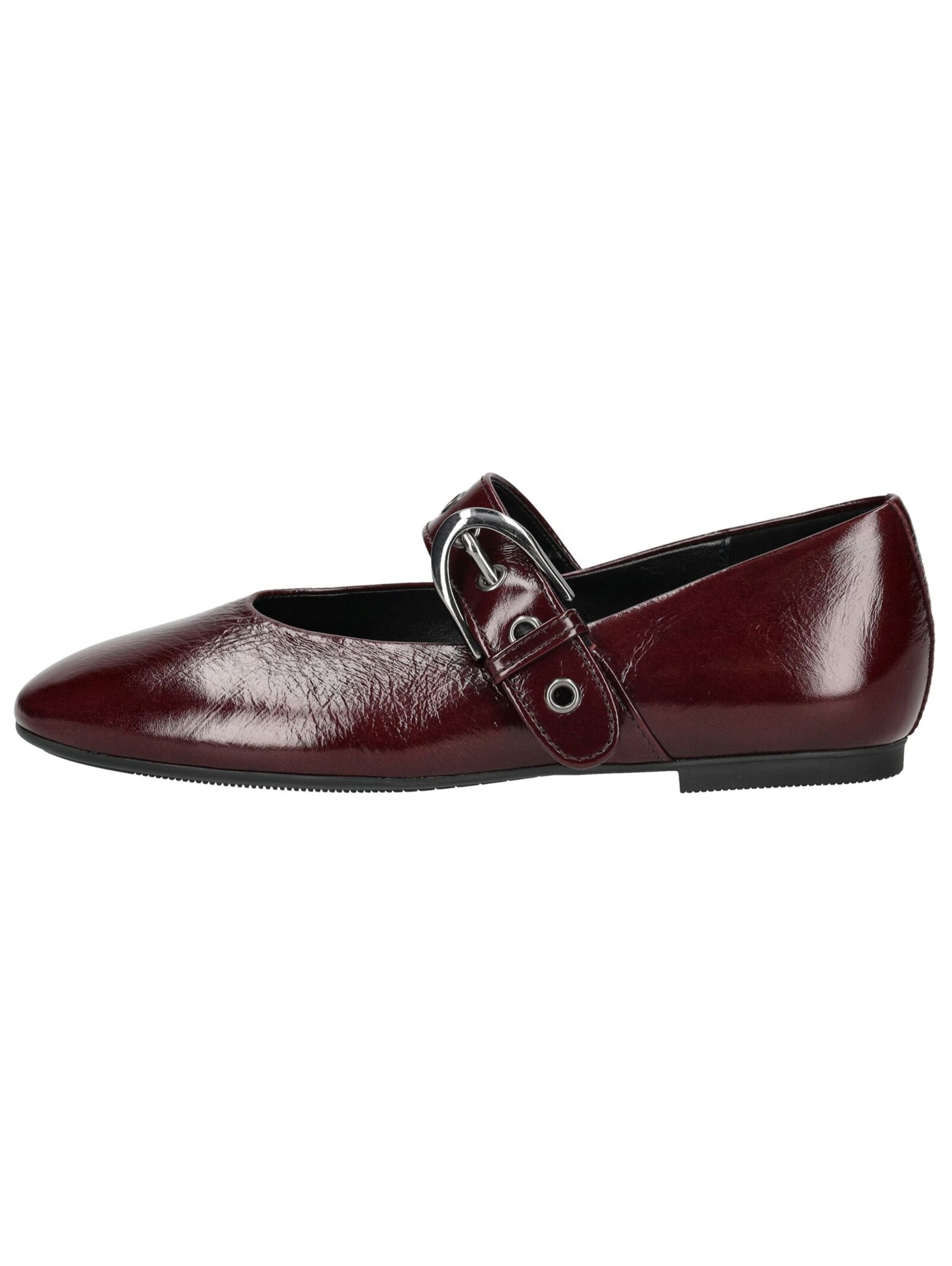 GABOR Ballet Flats with Strap in Red