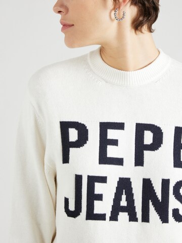 Pull-over Pepe Jeans en blanc