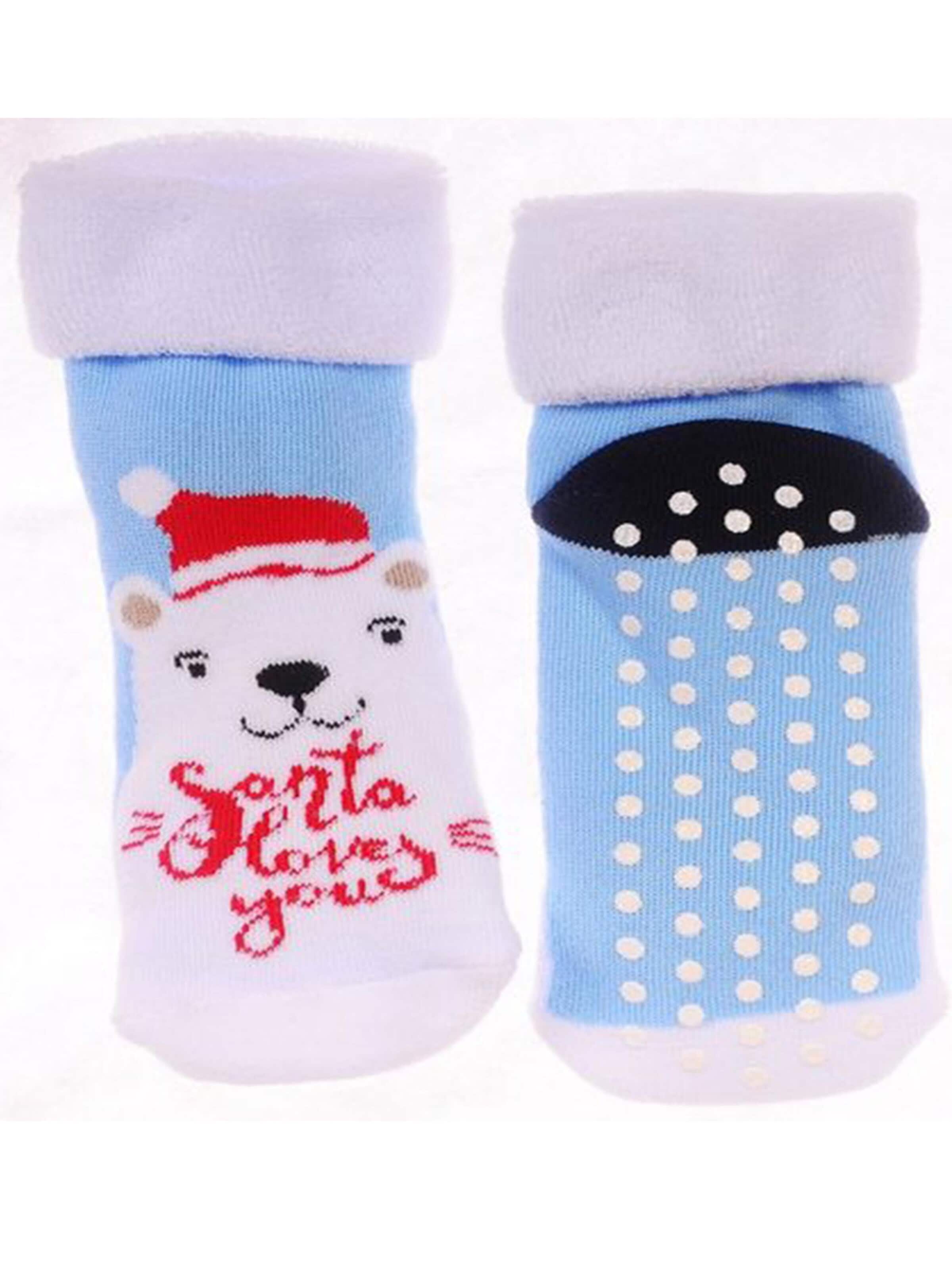 La Bortini Socks in Blue: front