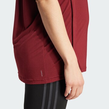 ADIDAS PERFORMANCE Functioneel shirt 'Essentials' in Rood