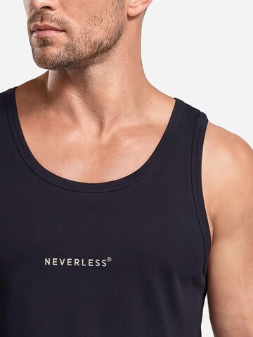 Neverless Shirt 'Palm Vibes' in Black