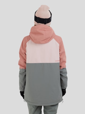 Fundango Outdoorjas 'Birch ECO Logo Anorak' in Groen