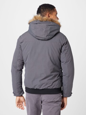 JACK & JONES Winter Jacket 'Winner' in Grey