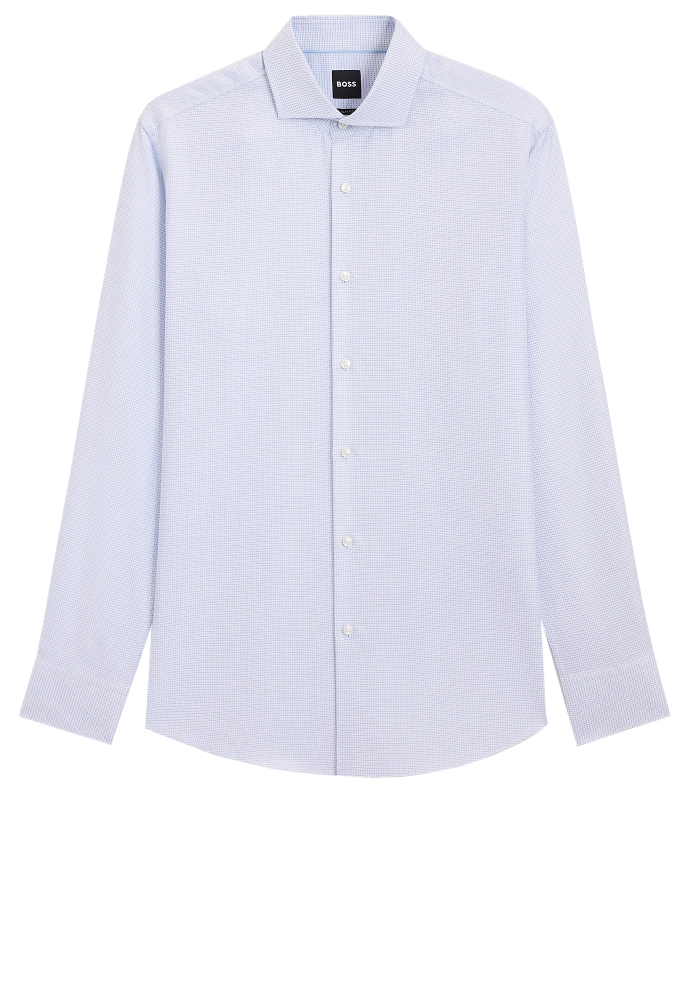 BOSS Regular Fit Hemd in Blau: Vorderseite