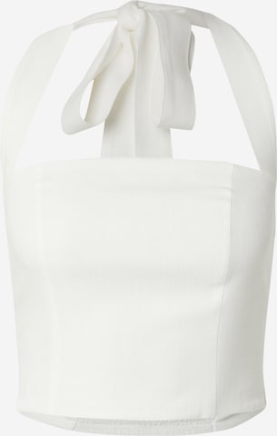 balta RÆRE by Lorena Rae Palaidinė be rankovių: priekis