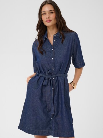 Robe 'KAJade' Kaffe en bleu : devant
