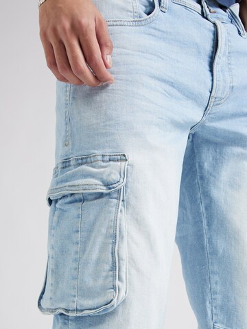 Regular Jeans cargo BLEND en bleu